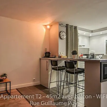 Les Arcades - Wifi - Intra Muros Of - Balcony - 45m2